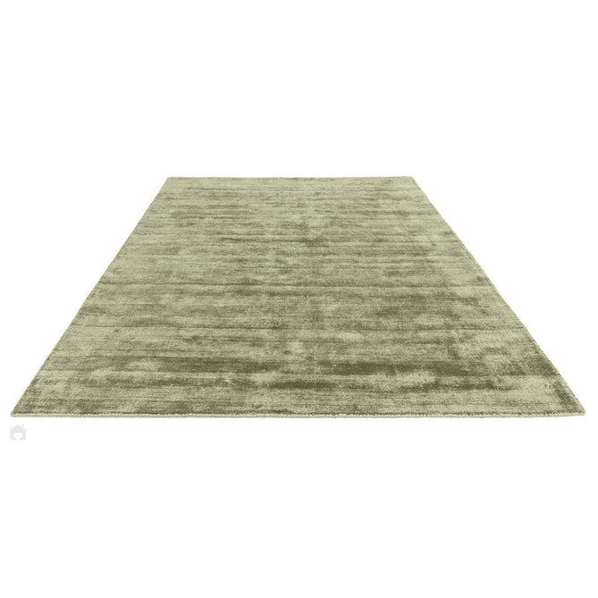 Blade Modern Plain Distressed Tonal Metallic Shimmer Hand-Woven Soft Textured Tip Sheared Loop Pile Silky Viscose Flatweave Sage Rug-Asiatic Carpets-Rug Love - The Most Loved Rug Store