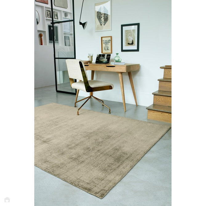 Blade Modern Plain Distressed Tonal Metallic Shimmer Hand-Woven Soft Textured Tip Sheared Loop Pile Silky Viscose Flatweave Sage Rug-Asiatic Carpets-Rug Love - The Most Loved Rug Store