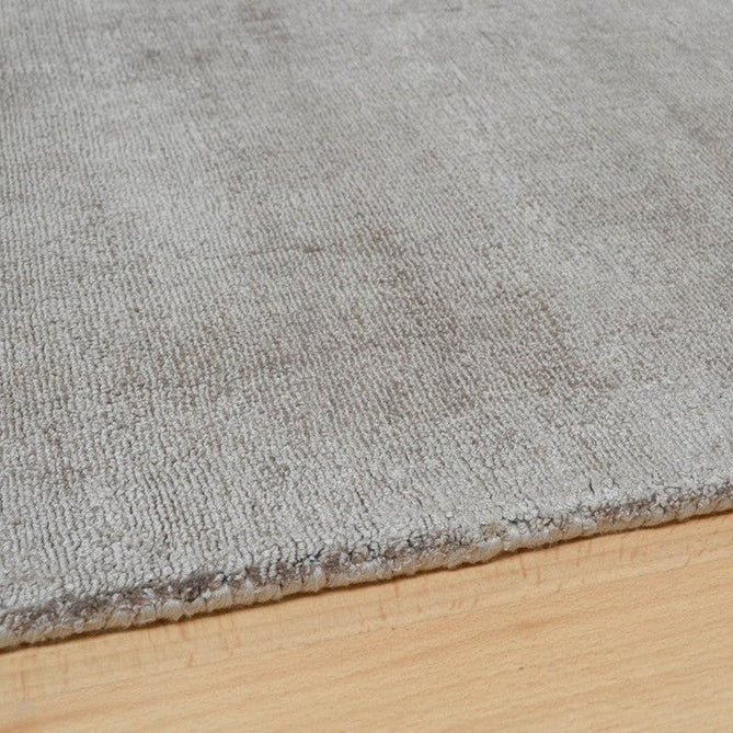 Blade Modern Plain Distressed Tonal Metallic Shimmer Hand-Woven Soft Textured Tip Sheared Loop Pile Silky Viscose Flatweave Smoke Rug-Asiatic Carpets-Rug Love - The Most Loved Rug Store