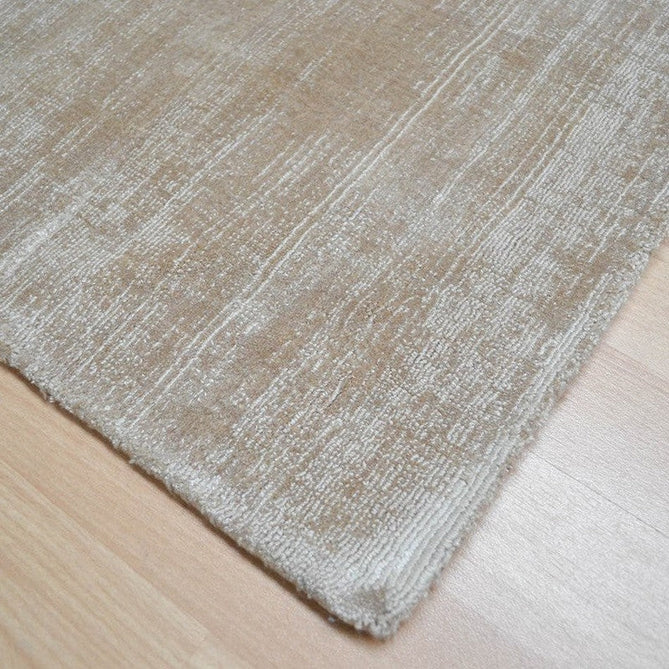 Blade Modern Plain Distressed Tonal Metallic Shimmer Hand-Woven Soft Textured Tip Sheared Loop Pile Silky Viscose Flatweave Soft Warm Golden Beige Rug-Asiatic Carpets-Rug Love - The Most Loved Rug Store