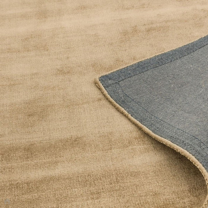 Blade Modern Plain Distressed Tonal Metallic Shimmer Hand-Woven Soft Textured Tip Sheared Loop Pile Silky Viscose Flatweave Soft Warm Golden Beige Runner-Asiatic Carpets-Rug Love - The Most Loved Rug Store