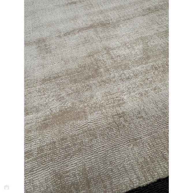 Blade Slim Border Modern Plain Distressed Shimmer Hand-Woven Textured Silky Viscose Flatweave Putty/Charcoal Border Rug-Asiatic Carpets-Rug Love - The Most Loved Rug Store
