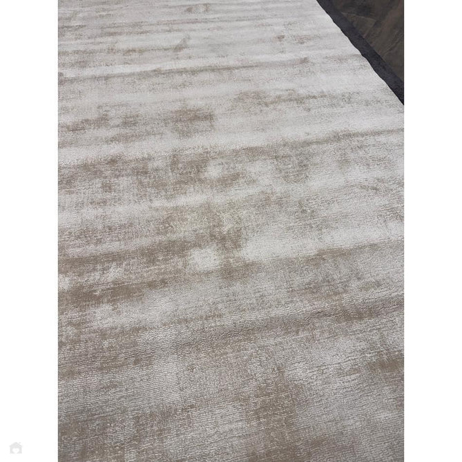 Blade Slim Border Modern Plain Distressed Shimmer Hand-Woven Textured Silky Viscose Flatweave Putty/Charcoal Border Rug-Asiatic Carpets-Rug Love - The Most Loved Rug Store