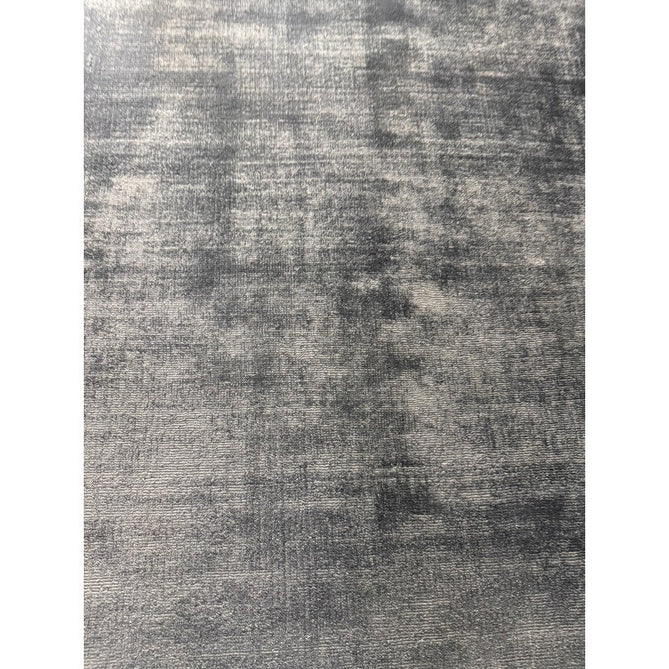 Blade Modern Plain Distressed Tonal Metallic Shimmer Hand-Woven Soft Textured Tip Sheared Loop Pile Silky Viscose Flatweave Airforce Blue Rug