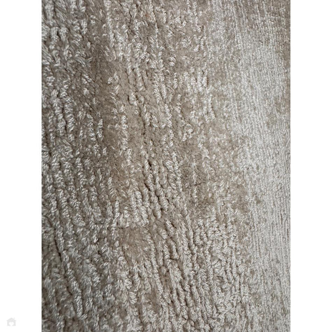 Blade Slim Border Modern Plain Distressed Tonal Metallic Shimmer Hand-Woven Soft Textured Tip Sheared Loop Pile Silky Viscose Flatweave Putty/Charcoal Border Rug-Asiatic Carpets-Rug Love - The Most Loved Rug Store