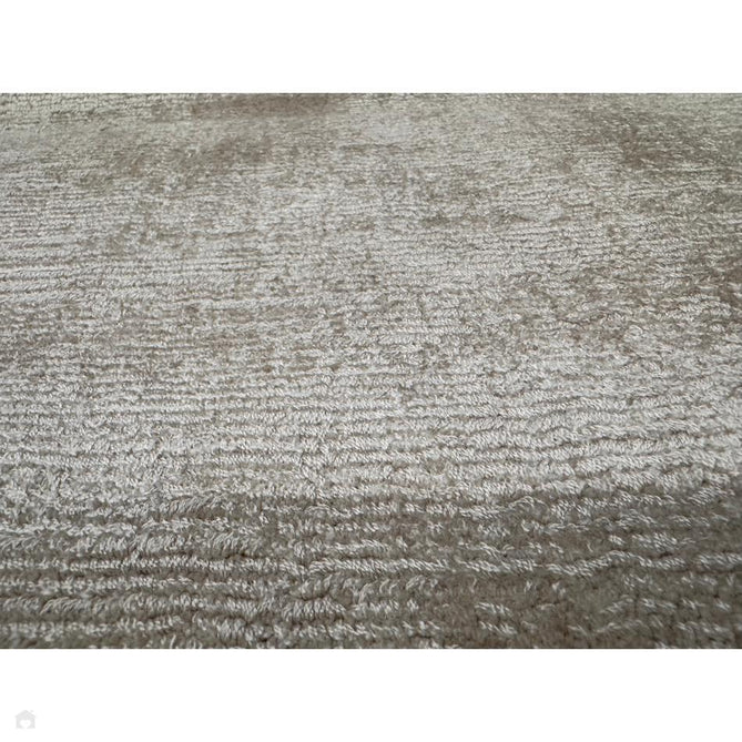 Blade Slim Border Modern Plain Distressed Tonal Metallic Shimmer Hand-Woven Soft Textured Tip Sheared Loop Pile Silky Viscose Flatweave Putty/Charcoal Border Rug-Asiatic Carpets-Rug Love - The Most Loved Rug Store