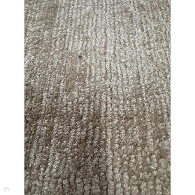Blade Slim Border Modern Plain Distressed Tonal Metallic Shimmer Hand-Woven Soft Textured Tip Sheared Loop Pile Silky Viscose Flatweave Putty/Charcoal Border Rug-Asiatic Carpets-Rug Love - The Most Loved Rug Store