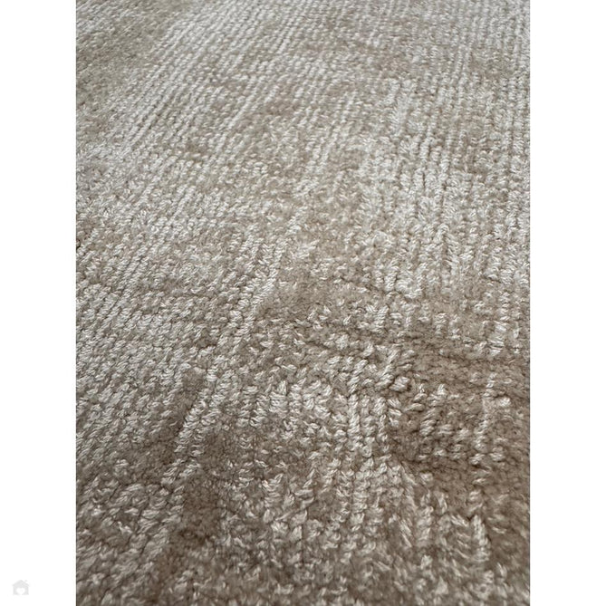 Blade Slim Border Modern Plain Distressed Tonal Metallic Shimmer Hand-Woven Soft Textured Tip Sheared Loop Pile Silky Viscose Flatweave Putty/Charcoal Border Rug-Asiatic Carpets-Rug Love - The Most Loved Rug Store