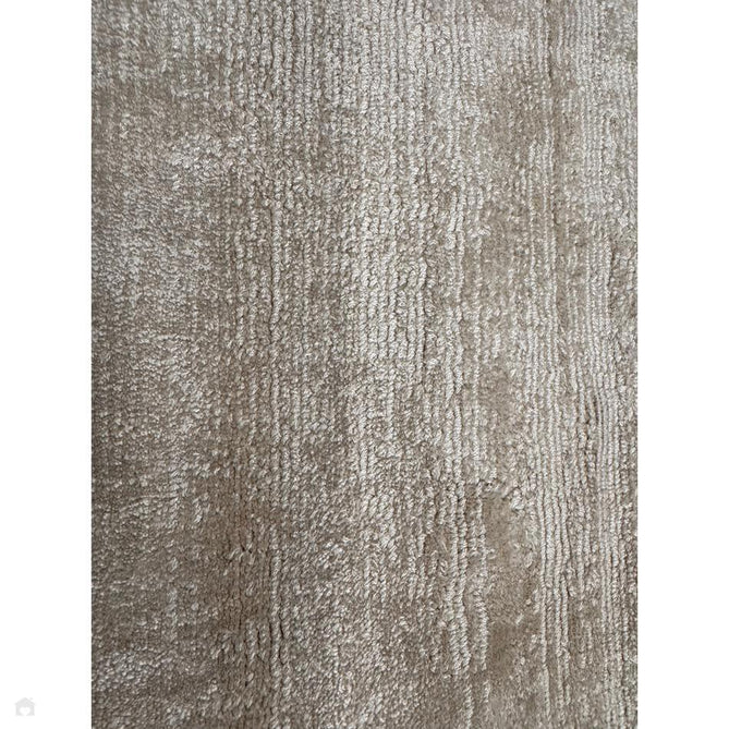 Blade Slim Border Modern Plain Distressed Tonal Metallic Shimmer Hand-Woven Soft Textured Tip Sheared Loop Pile Silky Viscose Flatweave Putty/Charcoal Border Rug-Asiatic Carpets-Rug Love - The Most Loved Rug Store