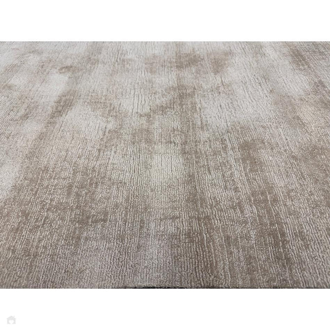 Blade Slim Border Modern Plain Distressed Tonal Metallic Shimmer Hand-Woven Soft Textured Tip Sheared Loop Pile Silky Viscose Flatweave Putty/Charcoal Border Rug-Asiatic Carpets-Rug Love - The Most Loved Rug Store