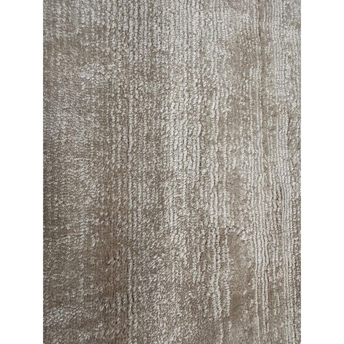 Blade Slim Border Modern Plain Distressed Tonal Metallic Shimmer Hand-Woven Soft Textured Tip Sheared Loop Pile Silky Viscose Flatweave Putty/Silver Border Rug-Asiatic Carpets-Rug Love - The Most Loved Rug Store
