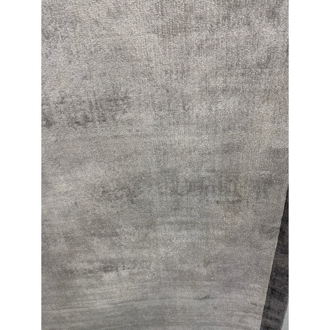 Blade Slim Border Modern Plain Distressed Tonal Metallic Shimmer Hand-Woven Soft Textured Tip Sheared Loop Pile Silky Viscose Flatweave Silver/Grey Border Rug-Asiatic Carpets-Rug Love - The Most Loved Rug Store