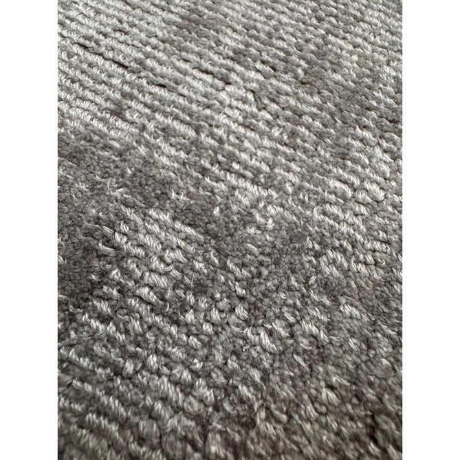 Blade Slim Border Modern Plain Distressed Tonal Metallic Shimmer Hand-Woven Soft Textured Tip Sheared Loop Pile Silky Viscose Flatweave Silver/Grey Border Rug-Asiatic Carpets-Rug Love - The Most Loved Rug Store