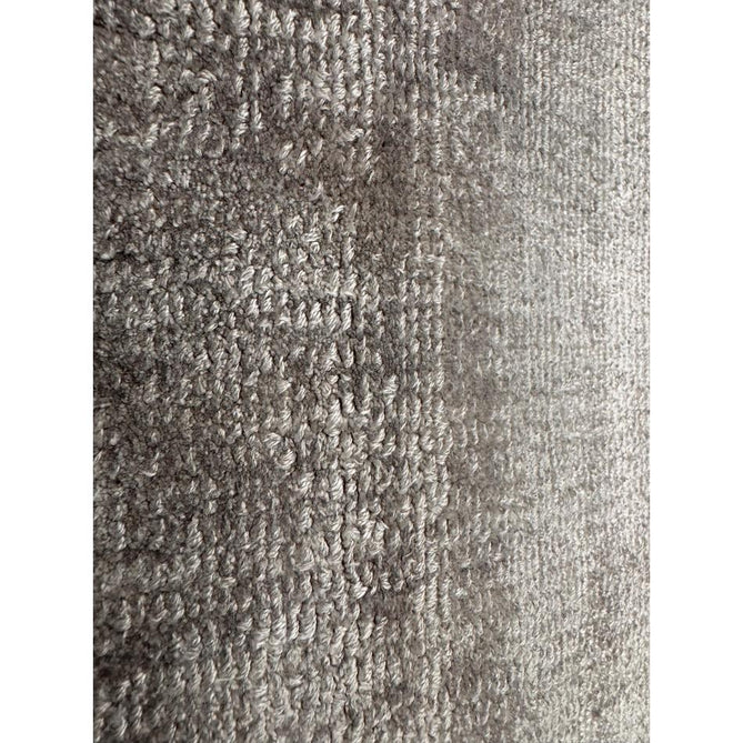 Blade Slim Border Modern Plain Distressed Tonal Metallic Shimmer Hand-Woven Soft Textured Tip Sheared Loop Pile Silky Viscose Flatweave Silver/Grey Border Rug-Asiatic Carpets-Rug Love - The Most Loved Rug Store