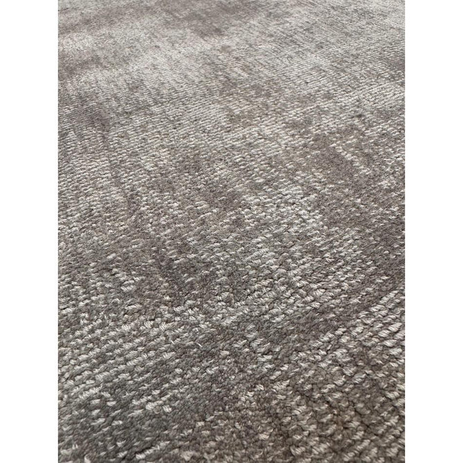 Blade Slim Border Modern Plain Distressed Tonal Metallic Shimmer Hand-Woven Soft Textured Tip Sheared Loop Pile Silky Viscose Flatweave Silver/Grey Border Rug-Asiatic Carpets-Rug Love - The Most Loved Rug Store