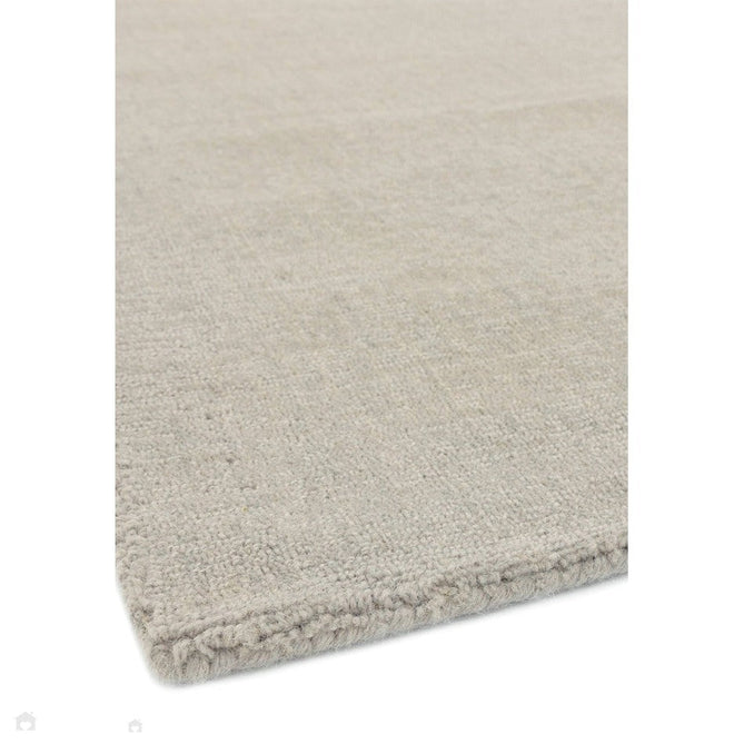 Blox Modern Plain Geometric Colour Block Hand-Woven Textured Low Profile Sheared Wool Loop Pile Heather/Purple/Grey Rug-Asiatic Carpets-Rug Love - The Most Loved Rug Store