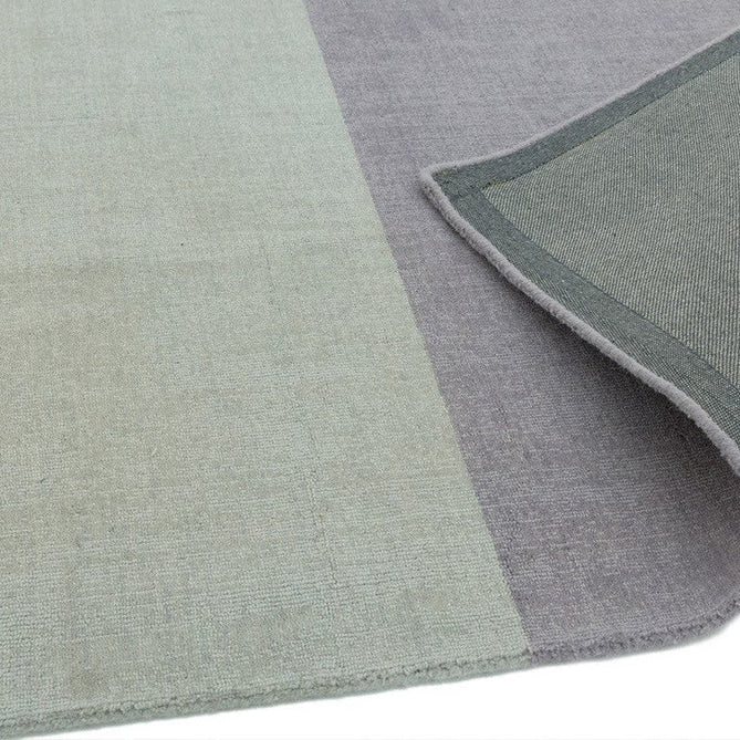 Blox Modern Plain Geometric Colour Block Hand-Woven Textured Low Profile Sheared Wool Loop Pile Heather/Purple/Grey Rug-Asiatic Carpets-Rug Love - The Most Loved Rug Store