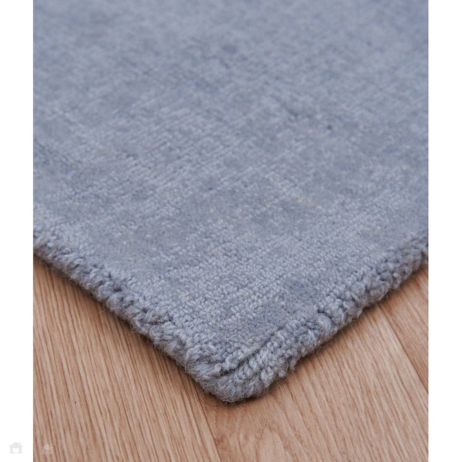 Blox Modern Plain Geometric Colour Block Hand-Woven Textured Low Profile Sheared Wool Loop Pile Mustard Yellow/Silver/Grey Rug-Asiatic Carpets-Rug Love - The Most Loved Rug Store