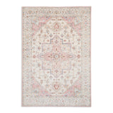 Washable Bohemia 4019 Cream/Pink Rug