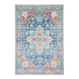 Washable Bohemia 4019 Navy/Multi Rug