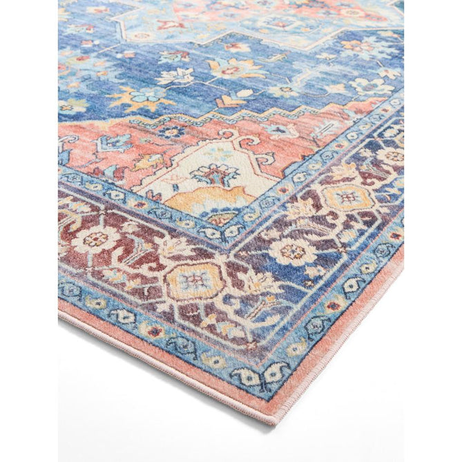 Washable Bohemia 4019 Navy/Multi Rug