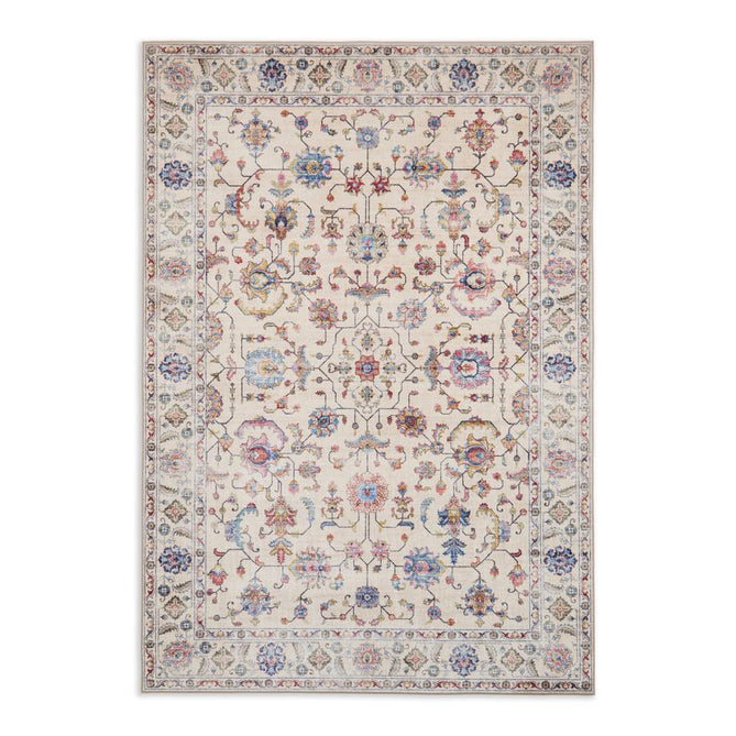 Washable Bohemia 9070 Cream/Multi Rug