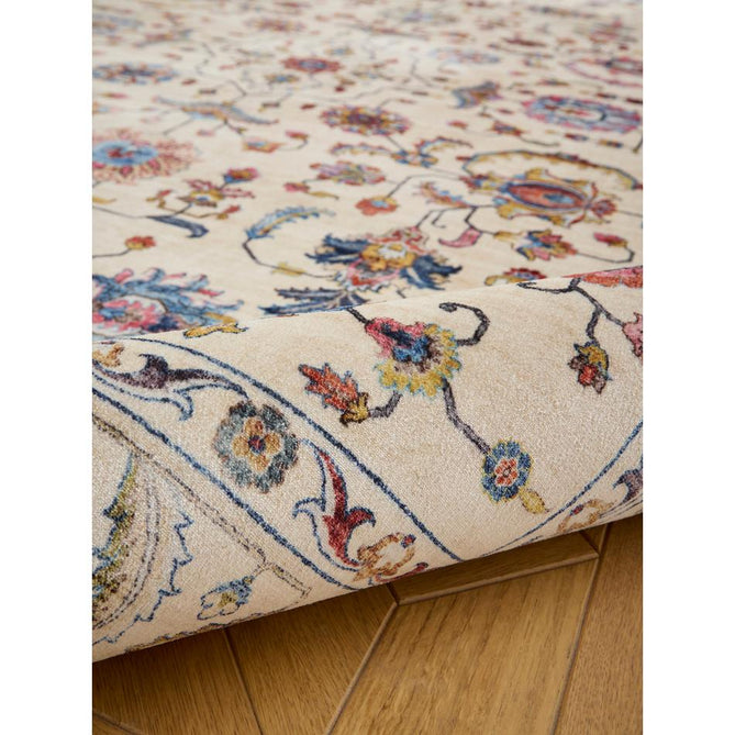 Washable Bohemia 9070 Cream/Multi Rug
