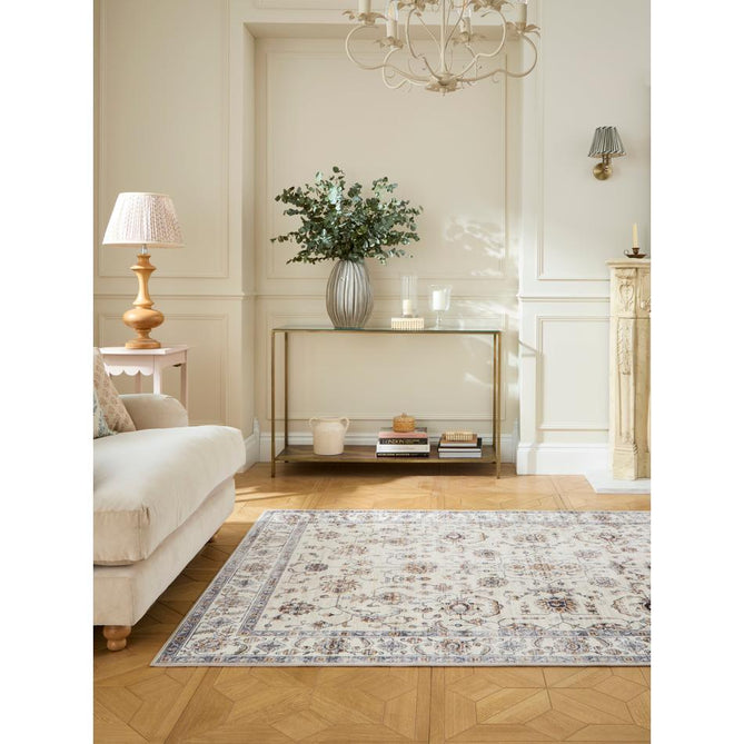 Washable Bohemia 9070 Cream/Stone Rug