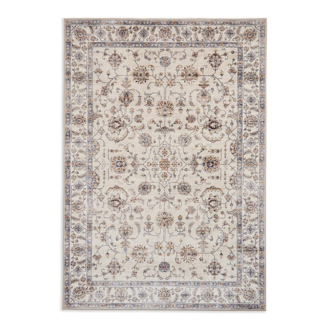 Washable Bohemia 9070 Cream/Stone Rug
