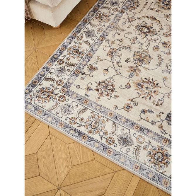 Washable Bohemia 9070 Cream/Stone Rug