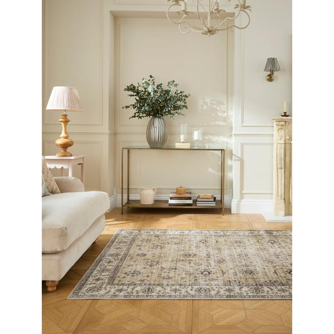 Washable Bohemia 9070 Stone/Beige Rug