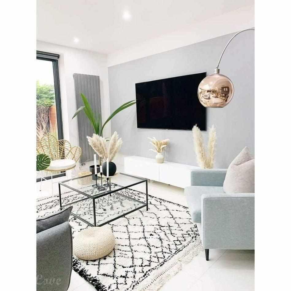 Boho 5402 White/Black Rug 120 x 170 cm Lowest Price £89.00 | Rug Love