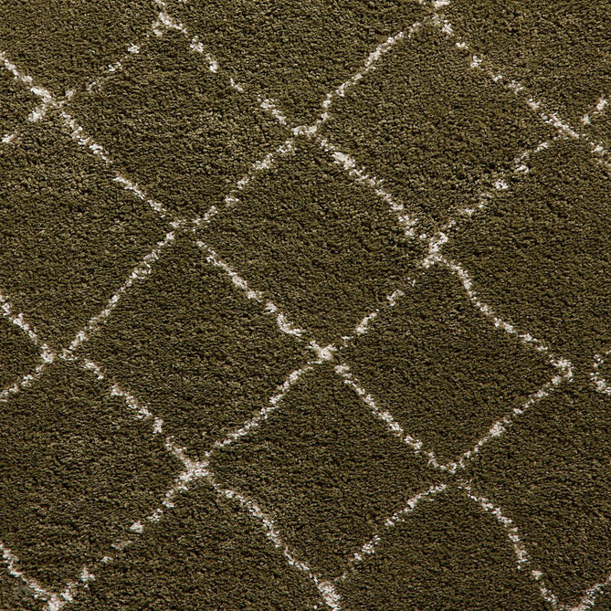 Boho 5413 Modern Moroccan Berber Soft Plush Shaggy Green Rug-Think Rugs-Rug Love - The Most Loved Rug Store