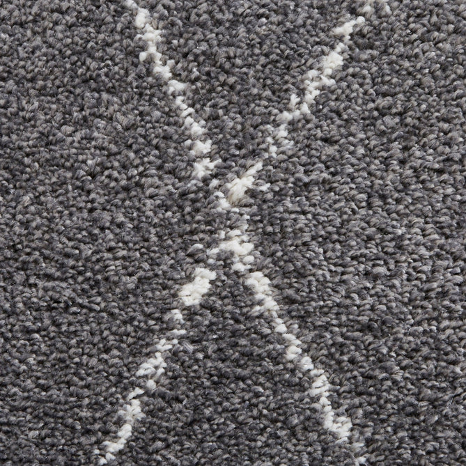 Boho 8280 Modern Moroccan Berber Soft Plush Shaggy Grey Rug-Think Rugs-Rug Love - The Most Loved Rug Store