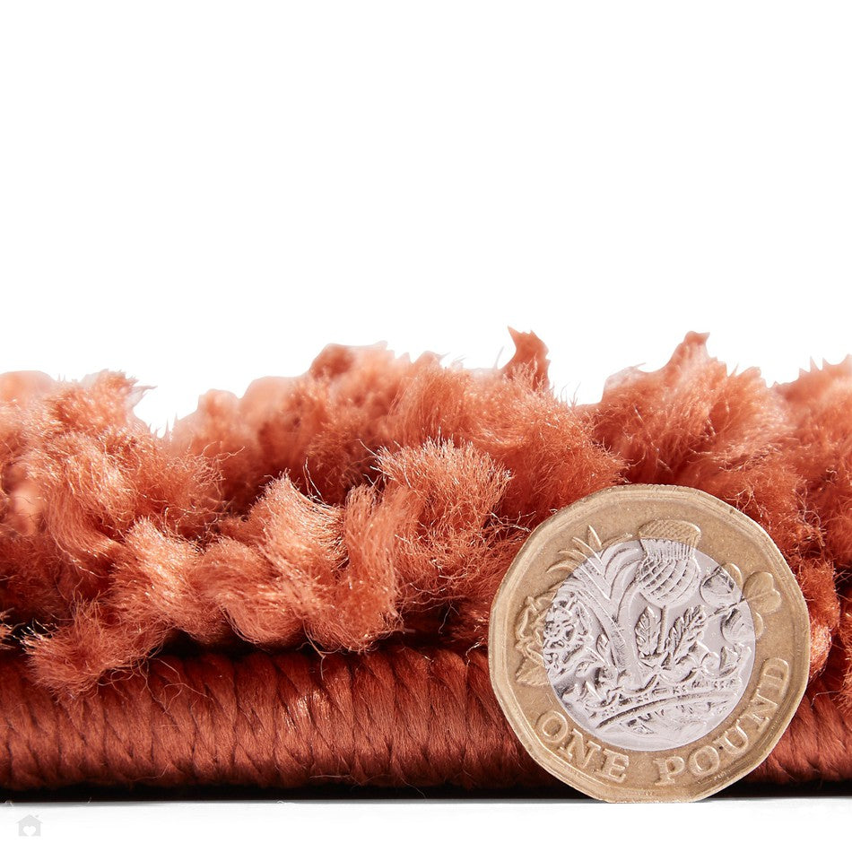 On Sale Boho 8280 Modern Moroccan Berber Soft Plush Shaggy Rust Rug ...