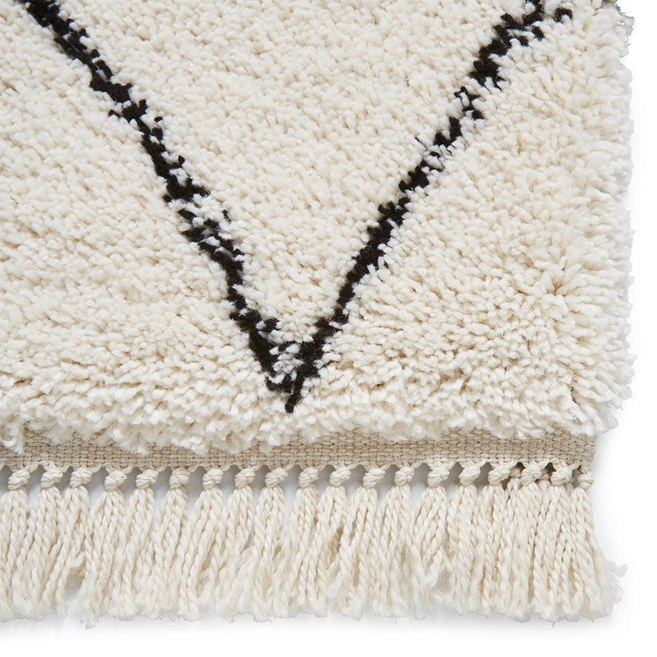 Boho 8280 White/Black Rug 060 x 230 cm Runner Lowest Price £74.00 | Rug ...