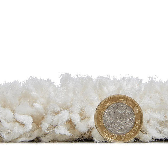 Boho 8280 Modern Moroccan Berber Soft Plush Shaggy White/Black Rug-Think Rugs-Rug Love - The Most Loved Rug Store