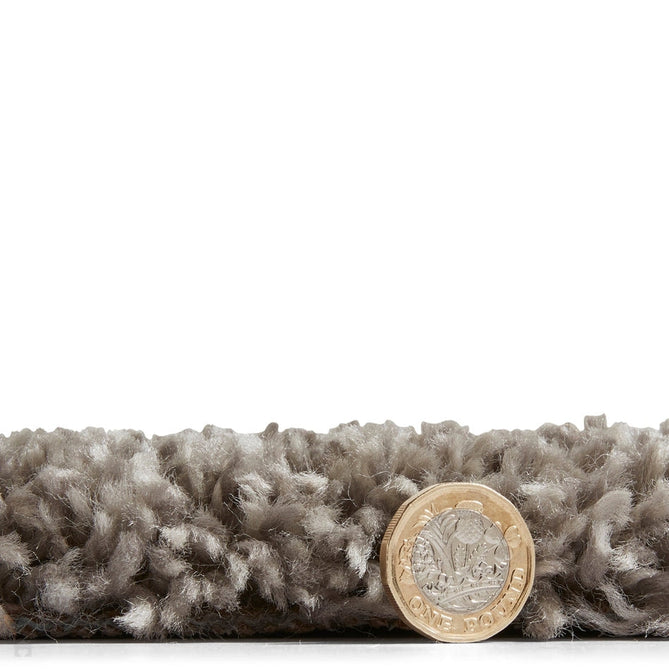 Boho A474 Modern Moroccan Berber Soft Plush Shaggy Grey/Cream Rug-Think Rugs-Rug Love - The Most Loved Rug Store