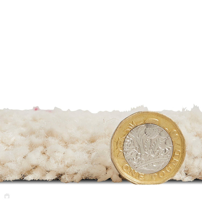 Boho A560 Diamond Modern Moroccan Berber Soft Plush Shaggy White/Multicolour Rug-Think Rugs-Rug Love - The Most Loved Rug Store