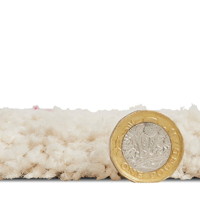 Boho A560 Diamond Modern Moroccan Berber Soft Plush Shaggy White/Multicolour Rug-Think Rugs-Rug Love - The Most Loved Rug Store