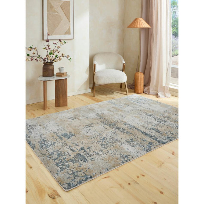 Brixton R52A Blue/Cream Rug