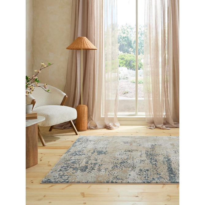 Brixton R52A Blue/Cream Rug