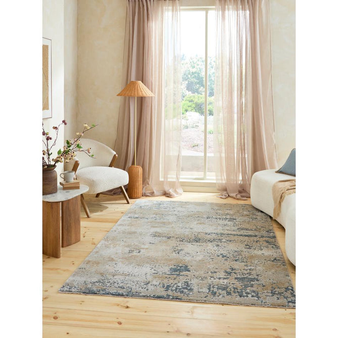 Brixton R52A Blue/Cream Rug