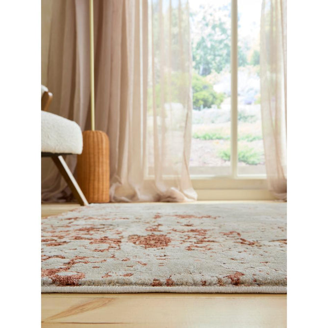 Brixton R52C Rust/Cream Rug