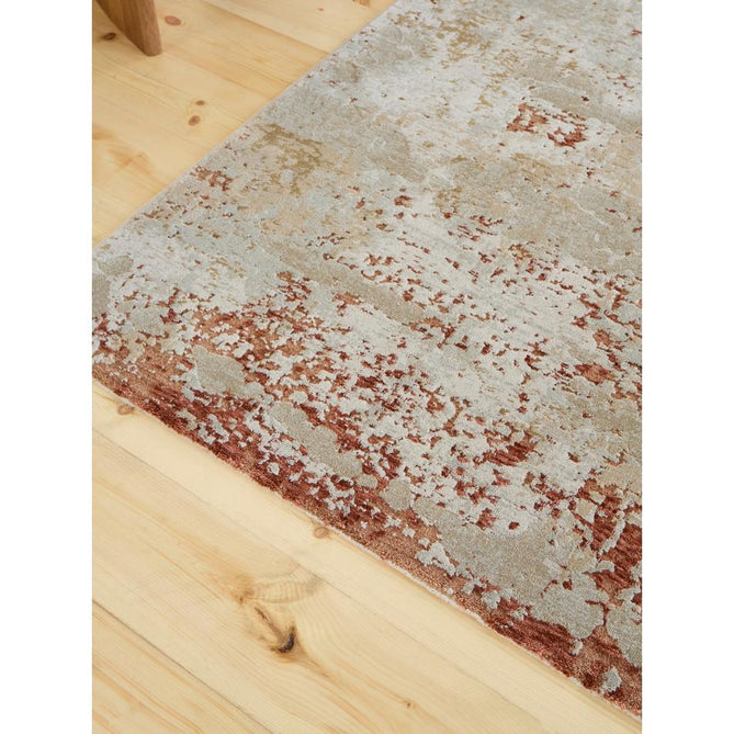 Brixton R52C Rust/Cream Rug