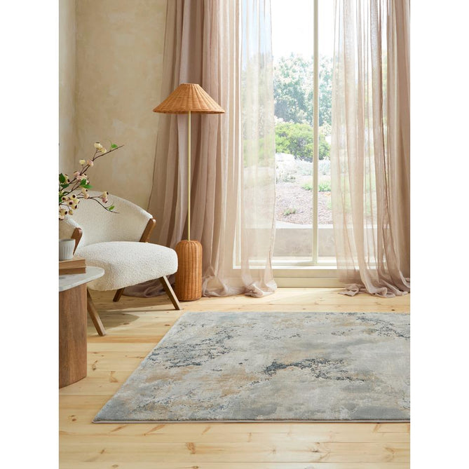 Brixton R66A Blue/Cream Rug