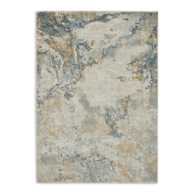 Brixton R66A Blue/Cream Rug