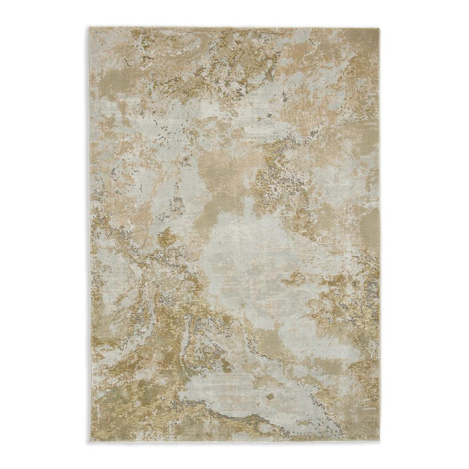 Brixton R66B Green/Cream Rug