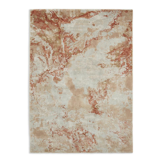Brixton R66C Rust/Cream Rug