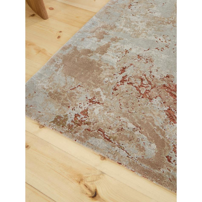 Brixton R66C Rust/Cream Rug
